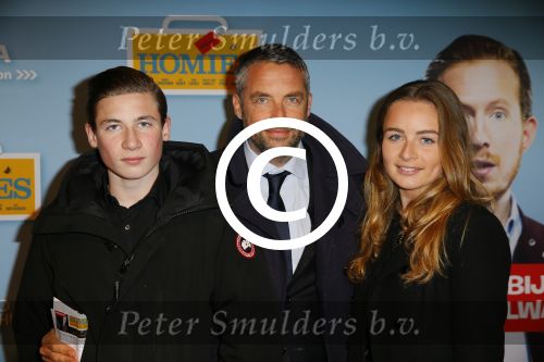 Amsterdam 19 januari 2015
Premiere Homies in Tuschinski. Matthias Scholten met zoon en dochter