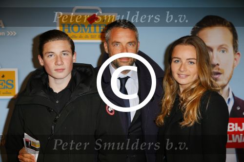 Amsterdam 19 januari 2015
Premiere Homies in Tuschinski. Matthias Scholten met zoon en dochter