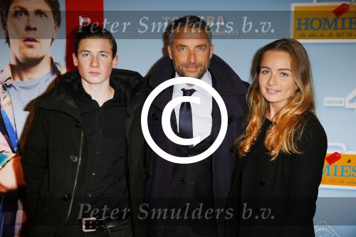 Amsterdam 19 januari 2015
Premiere Homies in Tuschinski. Matthias Scholten met zoon en dochter