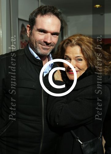 Leiden 27 januari 2015
Premiere De Verleiding van een Moordvrouw in schouwburg van Leiden.
Mylen de la Haye met een kennis
