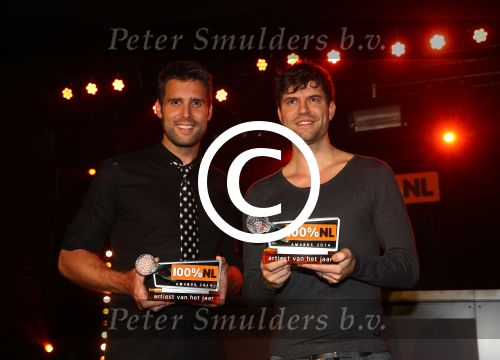 Amsterdam, 3 Februari 2015
Uitreiking 100% NL Awards 2015
Nick en Simon, Beste artiest van het jaar