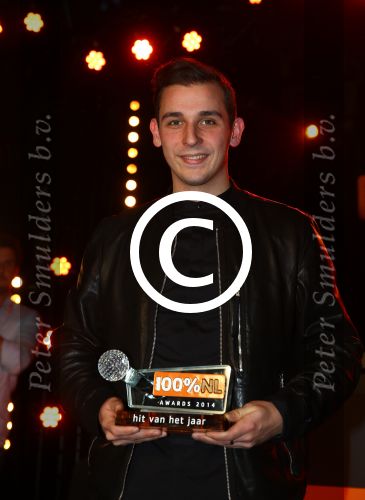 Amsterdam, 3 Februari 2015
Uitreiking 100% NL Awards 2015
Nielson winnaar Hit van het jaar