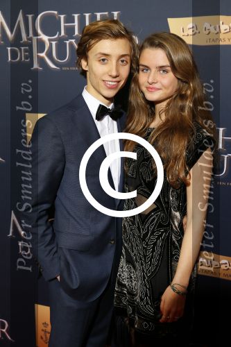 Amsterdam 26 januari 2015
Premiere Michiel de Ruyter film in het scheepvaartmuseum met de cast:
de hoofdrolspelers Frank Lammers, Sanne Langelaar, Barry Atsma, Egbert-Jan Weeber, Derek de Lint, Hajo Bruins,  Lieke van Lexmond, Lukas Dijkema, Pip Pellens, Jelle de Jong, Nils Verkooijen, Jules Croiset, Jada Borsato, Tygo Gernandt, Roeland Fernhout, Victor LÃ¶w, Joost Koning, Isa Lammers, Bas van Prooijen, Michael Nierse, Ids van der Krieke, Rein Hofman, Rene van Asten en Tim de Zwar
Nils Verkooijen met vriendin