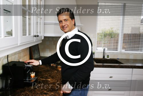 Diemen 22 januari 2015
Binnen kijken in het huis van Quincy Schellevis en zijn vrouw en kinderen.