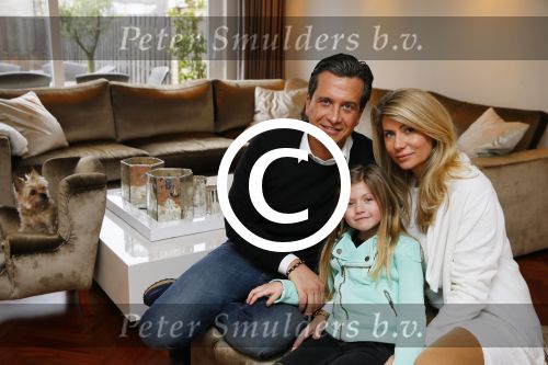 Diemen 22 januari 2015
Binnen kijken in het huis van Quincy Schellevis en zijn vrouw en kinderen.
