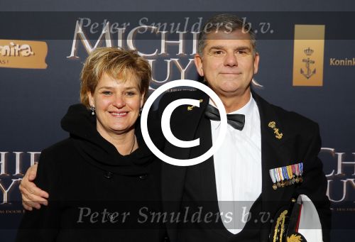 Amsterdam 26 januari 2015
Premiere Michiel de Ruyter film in het scheepvaartmuseum met de cast:
de hoofdrolspelers Frank Lammers, Sanne Langelaar, Barry Atsma, Egbert-Jan Weeber, Derek de Lint, Hajo Bruins,  Lieke van Lexmond, Lukas Dijkema, Pip Pellens, Jelle de Jong, Nils Verkooijen, Jules Croiset, Jada Borsato, Tygo Gernandt, Roeland Fernhout, Victor LÃ¶w, Joost Koning, Isa Lammers, Bas van Prooijen, Michael Nierse, Ids van der Krieke, Rein Hofman, Rene van Asten en Tim de Zwar
Rob Verkerk met vrouw