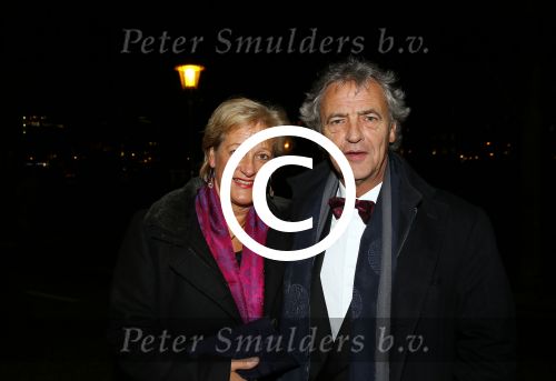 Amsterdam 2 februari 2015
Willeke Alberti viert haar 60 jarig artiesten jubileum in Carre en haar 70e verjaardag.
Rogier v Boxtel met vrouw