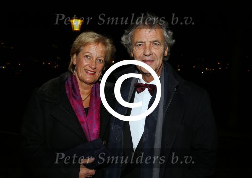 Amsterdam 2 februari 2015
Willeke Alberti viert haar 60 jarig artiesten jubileum in Carre en haar 70e verjaardag.
Rogier v Boxtel met vrouw
