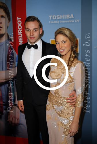 Amsterdam 19 januari 2015
Premiere Homies in Tuschinski.
Sarah Chronis met vriend Kay Greidanus