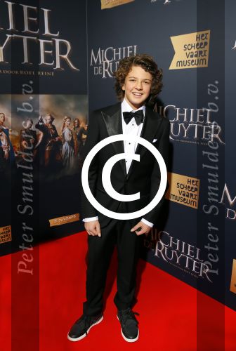 Amsterdam 26 januari 2015
Premiere Michiel de Ruyter film in het scheepvaartmuseum 
Senna Borsato