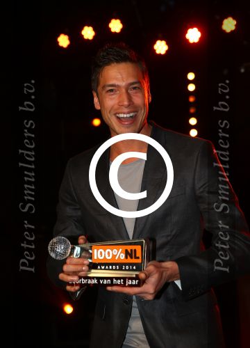 Amsterdam, 3 Februari 2015
Uitreiking 100% NL Awards 2015
Sjors v d Panne, winnaar van de Runner-Up Award