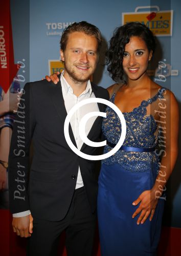 Amsterdam 19 januari 2015
Premiere Homies in Tuschinski. Toprak Yalciner met vriend