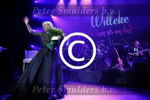 Amsterdam 2 februari 2015
Willeke Alberti viert haar 60 jarig artiesten jubileum in Carre en haar 70e verjaardag.