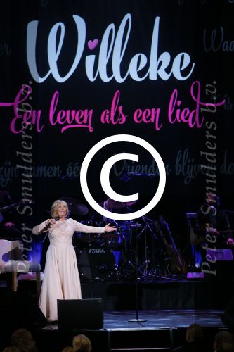 Amsterdam 2 februari 2015
Willeke Alberti viert haar 60 jarig artiesten jubileum in Carre en haar 70e verjaardag.