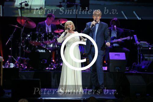 Amsterdam 2 februari 2015
Willeke Alberti viert haar 60 jarig artiesten jubileum in Carre en haar 70e verjaardag.
Willeke met Andre v Duin