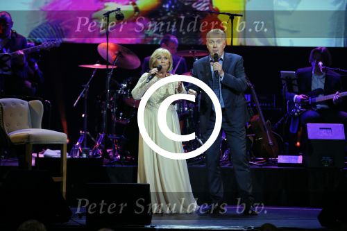 Amsterdam 2 februari 2015
Willeke Alberti viert haar 60 jarig artiesten jubileum in Carre en haar 70e verjaardag.
Willeke met Andre v Duin