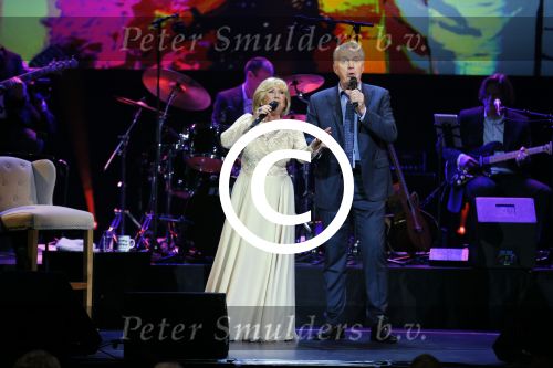 Amsterdam 2 februari 2015
Willeke Alberti viert haar 60 jarig artiesten jubileum in Carre en haar 70e verjaardag.
Willeke met Andre v Duin