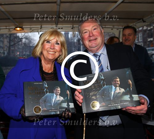 Amsterdam, 21 Januari 2015.
Uitreiking boek Willy Alberti