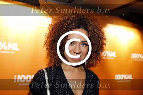Uitgeest 2 februari 2016
Uitreiking 100% NL awards bij A9 studio\'s. Amara Onwuka