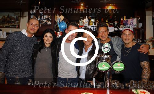 Amsterdam 28 januari 2016 
Presentatie heel Holland zingt Hazes met aanwezig, Roxeanne Hazes Andre Hazes (met vriendin Monique) Jeroen v d Boom Lange Frans Danny de Munk en Sjors v d Panne.