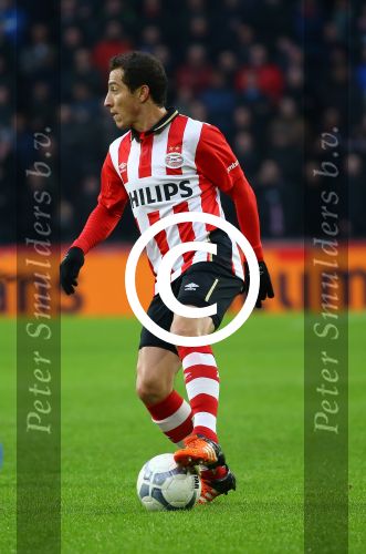 Eindhoven, 24 Januari 2016
PSV-FC Twente, eindstand 4-2  Kompetitie Seizoen 2015/2016
Andres Guardado