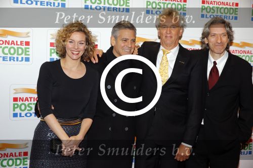 Amsterdam 26 januari 2016
Goed geld gala van de nationale postcode loterij in carre met als hoofdgast George Clooney. Boudewijn Poelmann met vrouw