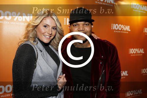 Uitgeest 2 februari 2016
Uitreiking 100% NL awards bij A9 studio\'s. Brace met vrouw