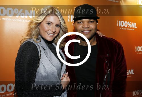 Uitgeest 2 februari 2016
Uitreiking 100% NL awards bij A9 studio\'s. Brace met vrouw