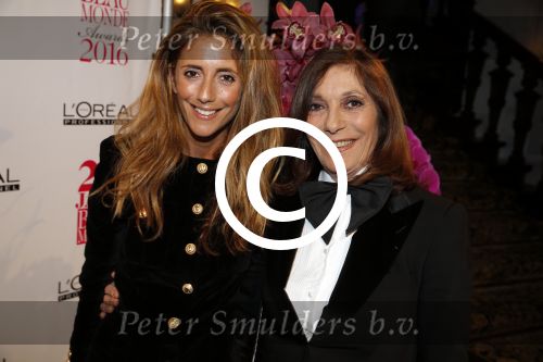 Amsterdam 18 januari 2016
Uitreiking Beau monde awards in het Amstel Hotel.
Danie Bles met moeder