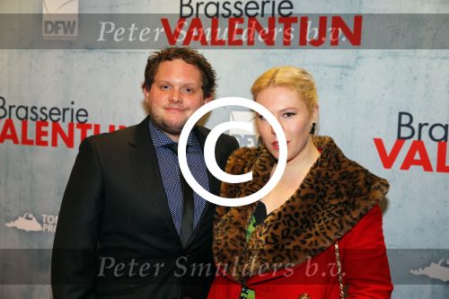 Amsterdam, 26 Januari 2016 Premiere Valentijn
Diederik Jekel en partner Coosje Smid