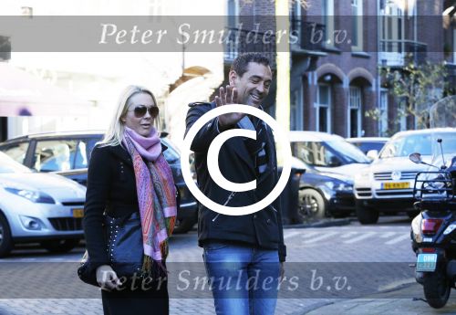 Amsterdam 25 januari 2016 
Dj Maurice met zijn vrouw