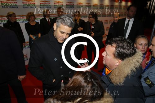 Amsterdam 26 januari 2016
Goed geld gala van de nationale postcode loterij in carre met als hoofdgast George Clooney.
Marco en Leontine BorsatoEdwin Bredius met George