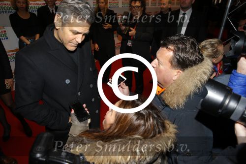 Amsterdam 26 januari 2016
Goed geld gala van de nationale postcode loterij in carre met als hoofdgast George Clooney.
Marco en Leontine BorsatoEdwin Bredius met George