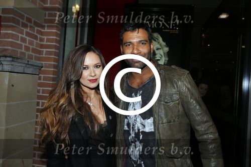 Amsterdam 3 februari 2016
Premiere Simone Kleinsma in het nieuwe de la mar theater.
Edwin Jonker en partner ......