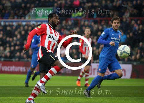 Eindhoven, 24 Januari 2016
PSV-FC Twente, eindstand 4-2  Kompetitie Seizoen 2015/2016
Florian Jozefzoon scoort 4-2