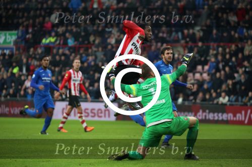Eindhoven, 24 Januari 2016
PSV-FC Twente, eindstand 4-2  Kompetitie Seizoen 2015/2016
Florian Jozefzoon scoort 4-2