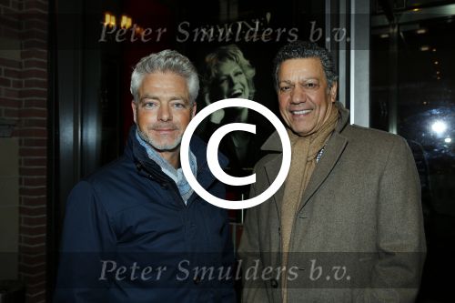Amsterdam 3 februari 2016
Premiere Simone Kleinsma in het nieuwe de la mar theater.
Frank Sanders en partner Steven Moonen