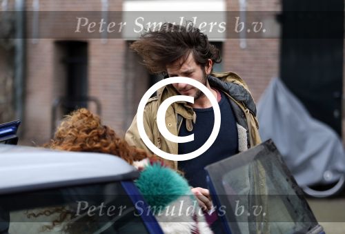 Amsterdam 6 februari 2016
Katja Schuurman en haar vriend Freek v Noortwijk hallen samen Sammie op bij haar vader Thijs Romer. Thijs woont net in een ander appartement.