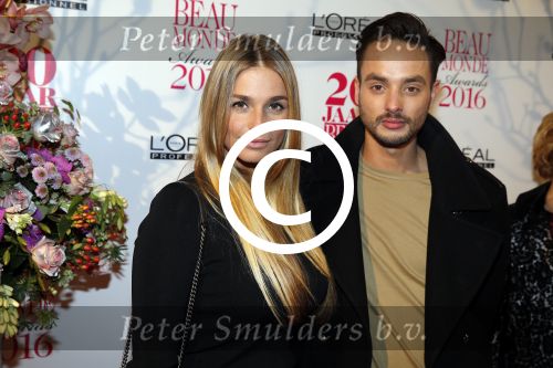 Amsterdam 18 januari 2016
Uitreiking Beau monde awards in het Amstel Hotel.
Gaby Blaaser