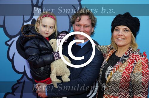 Amsterdam 17 januari 2016
Premiere Woezel en Pip in Tuschinski. Gallyon v Vessem met man en dochter