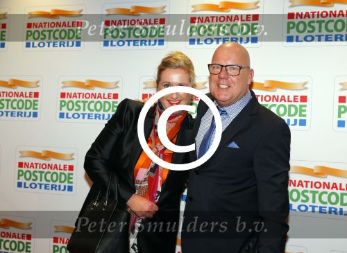 Amsterdam 26 januari 2016
Goed geld gala van de nationale postcode loterij in carre met als hoofdgast George Clooney. Gaston Starreveld met vrouw