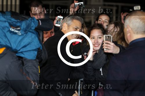 Amsterdam 26 januari 2016
Goed geld gala van de nationale postcode loterij in carre met als hoofdgast George Clooney.
Winston Gerschtanowitz interviewt hem