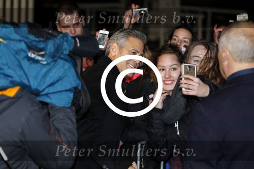 Amsterdam 26 januari 2016
Goed geld gala van de nationale postcode loterij in carre met als hoofdgast George Clooney.
Winston Gerschtanowitz interviewt hem