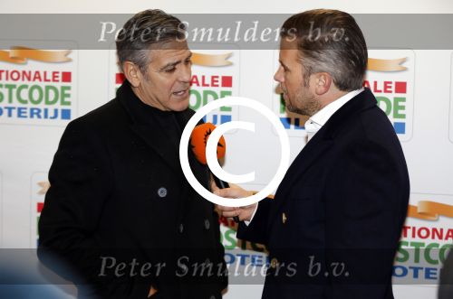 Amsterdam 26 januari 2016
Goed geld gala van de nationale postcode loterij in carre met als hoofdgast George Clooney.
Winston Gerschtanowitz interviewt hem