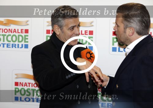Amsterdam 26 januari 2016
Goed geld gala van de nationale postcode loterij in carre met als hoofdgast George Clooney.
Winston Gerschtanowitz interviewt hem