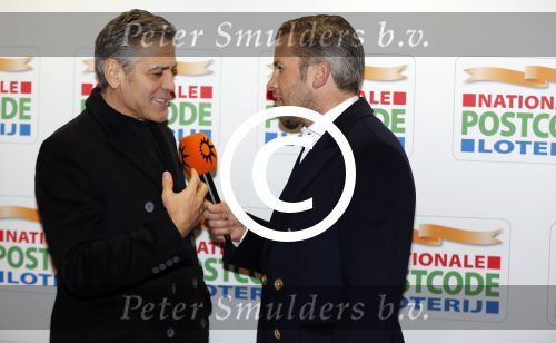 Amsterdam 26 januari 2016
Goed geld gala van de nationale postcode loterij in carre met als hoofdgast George Clooney.
Winston Gerschtanowitz interviewt hem