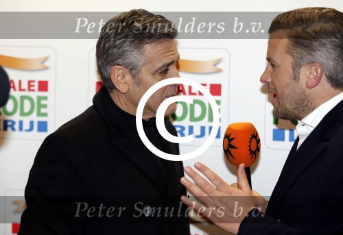 Amsterdam 26 januari 2016
Goed geld gala van de nationale postcode loterij in carre met als hoofdgast George Clooney.
Winston Gerschtanowitz interviewt hem