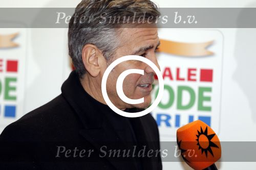 Amsterdam 26 januari 2016
Goed geld gala van de nationale postcode loterij in carre met als hoofdgast George Clooney.
Winston Gerschtanowitz interviewt hem