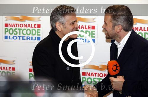 Amsterdam 26 januari 2016
Goed geld gala van de nationale postcode loterij in carre met als hoofdgast George Clooney.
Winston Gerschtanowitz interviewt hem