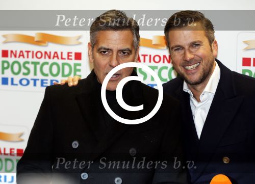 Amsterdam 26 januari 2016
Goed geld gala van de nationale postcode loterij in carre met als hoofdgast George Clooney.
Winston Gerschtanowitz interviewt hem